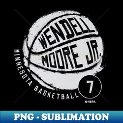 Wendell Moore Jr Minnesota Basketball - Elegant Sublimation PNG Download - Vibrant and Eye-Catching Typography