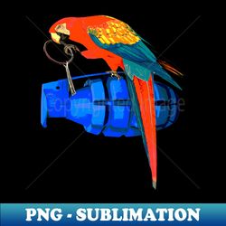Bad Parrot - Unique Sublimation PNG Download - Perfect for Sublimation Art