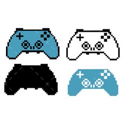 Gamer Controller SVG, PNG, PDF, Gaming svg, Gaming shirt svg, Pixel art svg
