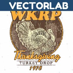 First Annual WKRP Thanksgiving Turkey Drop SVG File