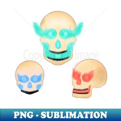 3 skull - Stylish Sublimation Digital Download - Perfect for Sublimation Art