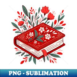Books - Unique Sublimation PNG Download - Enhance Your Apparel with Stunning Detail