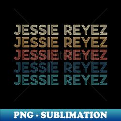 Jessie Gift Name Personalized Retro Vintage 80s 90s Birthday - Signature Sublimation PNG File - Enhance Your Apparel with Stunning Detail