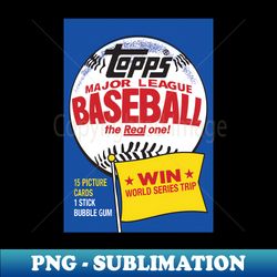OLD STYLE BASEBALL TOPPS1983 - Sublimation-Ready PNG File - Boost Your Success with this Inspirational PNG Download