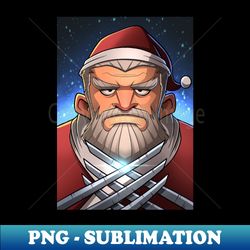 Santa Claws - Sublimation-Ready PNG File - Spice Up Your Sublimation Projects