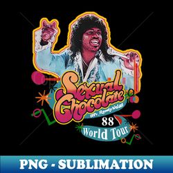 Randy Watson and Sexual Chocolate - Aesthetic Sublimation Digital File - Defying the Norms