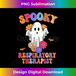 Spooky Respiratory Therapist Halloween Nurse - Eco-Friendly Sublimation PNG Download - Elevate Your Style with Intricate Details