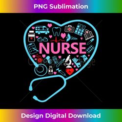 Nurse Love Nursing Student Registered Nurse Life Gifts - Innovative PNG Sublimation Design - Immerse in Creativity with Every Design