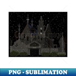 edward scissorhands edwards castle - Modern Sublimation PNG File - Stunning Sublimation Graphics