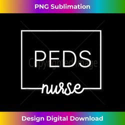 Cute Pediatric Nurse Peds Squad - Contemporary PNG Sublimation Design - Elevate Your Style with Intricate Details