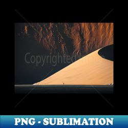 Namibian Sand Dunes - Retro PNG Sublimation Digital Download - Perfect for Creative Projects