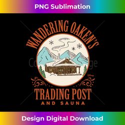 Frozen - Wandering Oaken's Trading Post & Sauna Long Sleeve - Luxe Sublimation PNG Download - Access the Spectrum of Sublimation Artistry