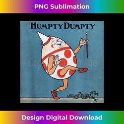 Vintage Nursery Rhyme T- Art -Retro Humpty Dumpty - Vibrant Sublimation Digital Download - Lively and Captivating Visuals