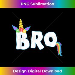 Unicorn Birthday Girl Bro Brother Family Matching Gift - Bespoke Sublimation Digital File - Elevate Your Style with Intricate Details