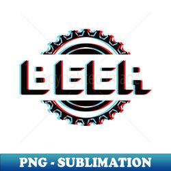Beer Glitch Effect - Creative Sublimation PNG Download - Unleash Your Creativity