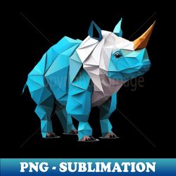 Fictional origami animal 15 - Retro PNG Sublimation Digital Download - Unlock Vibrant Sublimation Designs