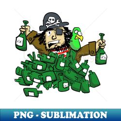 Crazy pirate - Modern Sublimation PNG File - Stunning Sublimation Graphics