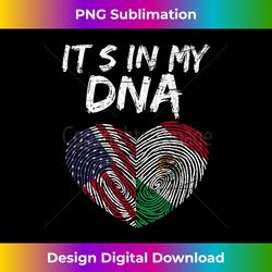 dna usa flag american mexican flag mexico - bohemian sublimation digital download - reimagine your sublimation pieces