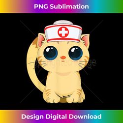 Cat Nurse appreciation Celebrate International Nurse Day - Urban Sublimation PNG Design - Craft with Boldness and Assurance