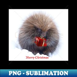 A Porcupine Christmas - Digital Sublimation Download File - Perfect for Creative Projects