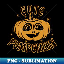 Cute Pumpchkin one colour - Vintage Sublimation PNG Download - Unleash Your Creativity