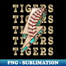 aesthetic design tigers gifts vintage styles baseball - stylish sublimation digital download - revolutionize your designs