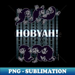 Hobyah - Creative Sublimation PNG Download - Enhance Your Apparel with Stunning Detail