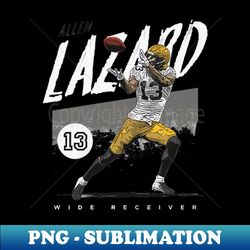 Allen Lazard Green Bay Grunge - Exclusive PNG Sublimation Download - Instantly Transform Your Sublimation Projects