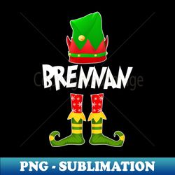 Brennan Elf - Aesthetic Sublimation Digital File - Vibrant and Eye-Catching Typography