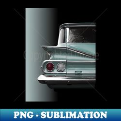 US American classic car 1960 park wood - PNG Sublimation Digital Download - Add a Festive Touch to Every Day