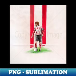 Paddy McCourt - Derry City FC League of Ireland Football Artwork - PNG Transparent Digital Download File for Sublimation - Perfect for Personalization