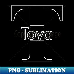 Initial T Monogram Toya Name Label - Professional Sublimation Digital Download - Perfect for Sublimation Mastery