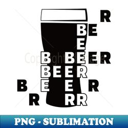 Beer Word Search Puzzle - PNG Transparent Sublimation Design - Spice Up Your Sublimation Projects