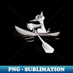 Rowing duck - Decorative Sublimation PNG File - Perfect for Creative Projects