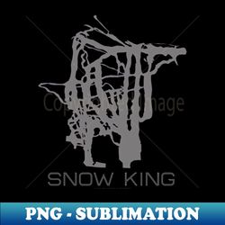 Snow King Resort 3D - High-Resolution PNG Sublimation File - Unleash Your Inner Rebellion