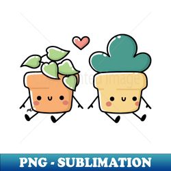 kawaii plants - Special Edition Sublimation PNG File - Unleash Your Creativity