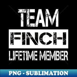 Finch - Sublimation-Ready PNG File - Vibrant and Eye-Catching Typography