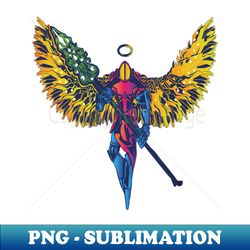 Angel Warrior Man in Armour - Premium PNG Sublimation File - Revolutionize Your Designs