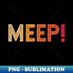 Muppets Show Meep Bunsen Beaker Science Retro - Creative Sublimation PNG Download - Fashionable and Fearless