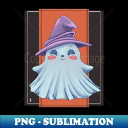 Smol Witchy Ghost - Trendy Sublimation Digital Download - Revolutionize Your Designs