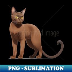 Burmese cat - Digital Sublimation Download File - Transform Your Sublimation Creations