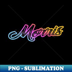 Name Morris - Instant PNG Sublimation Download - Bring Your Designs to Life