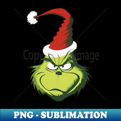 The Grinch - PNG Transparent Digital Download File for Sublimation - Unlock Vibrant Sublimation Designs