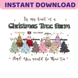 In My Heart Is A Christmas Tree Farm All Album PNG File
