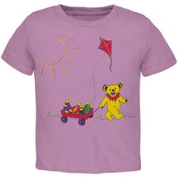 Grateful Dead &8211 Wagon Lavender Toddler T-Shirt