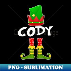 Cody Elf - Instant PNG Sublimation Download - Bold & Eye-catching