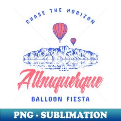 Chase the Horizon - Albuquerque Balloon Fiesta - Unique Sublimation PNG Download - Perfect for Sublimation Mastery