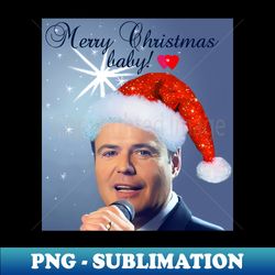 Donny Osmond Christmas - High-Quality PNG Sublimation Download - Unleash Your Creativity