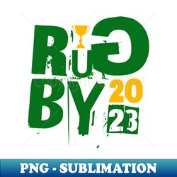 Rugby 2023 - Retro PNG Sublimation Digital Download - Unlock Vibrant Sublimation Designs
