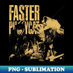 Pussycat - Stylish Sublimation Digital Download - Unleash Your Inner Rebellion
